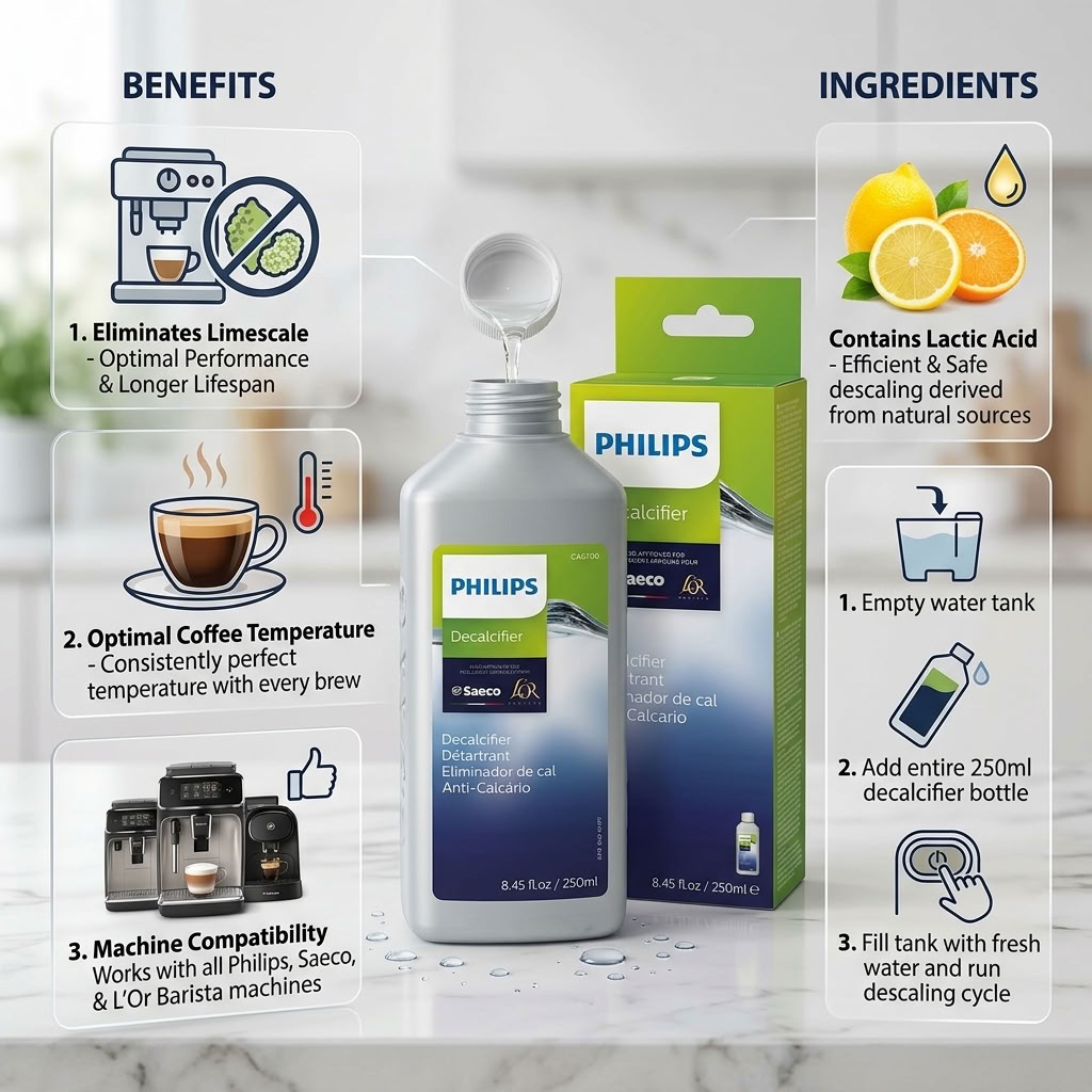 Philips Decalcifier coffee maker