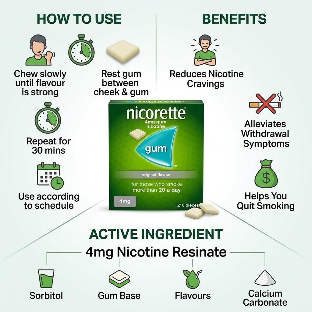 Nicorette gum