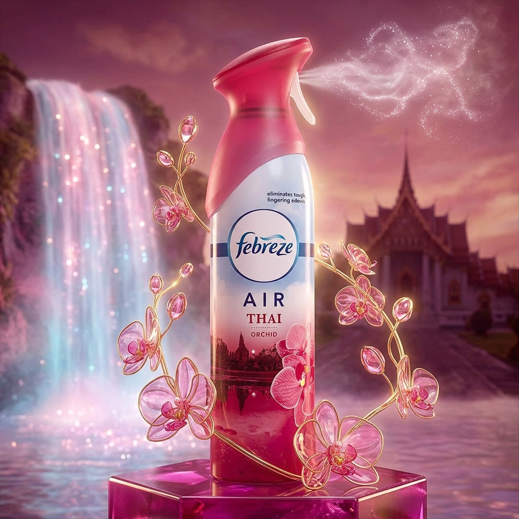 Febreze Air Refesher Thai Orchid 300ml (1)