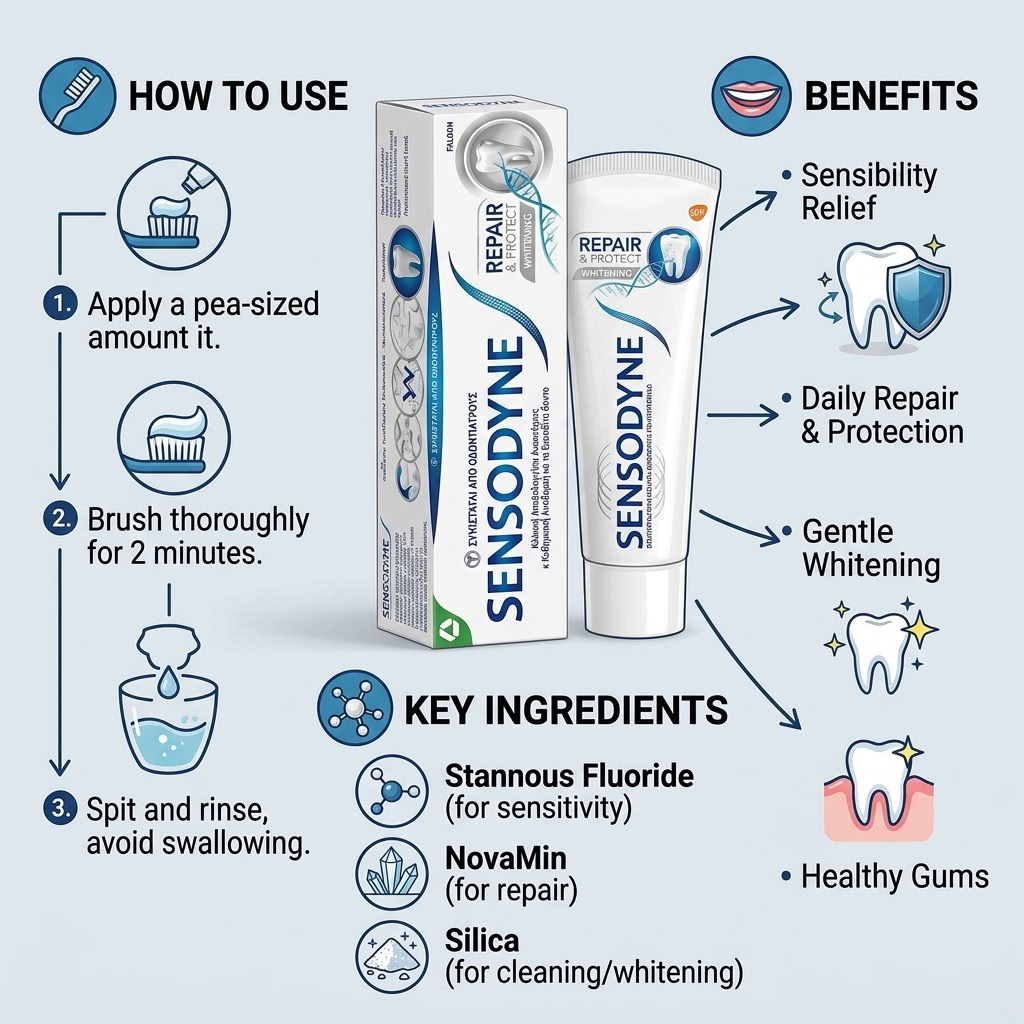 Sensodyne Repair And Protect Toothpaste