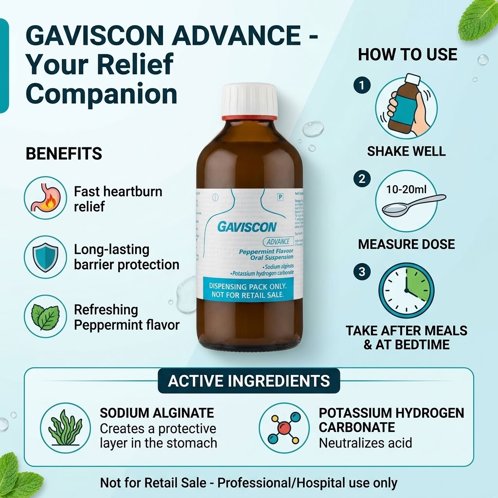 Gaviscon Advance Peppermint