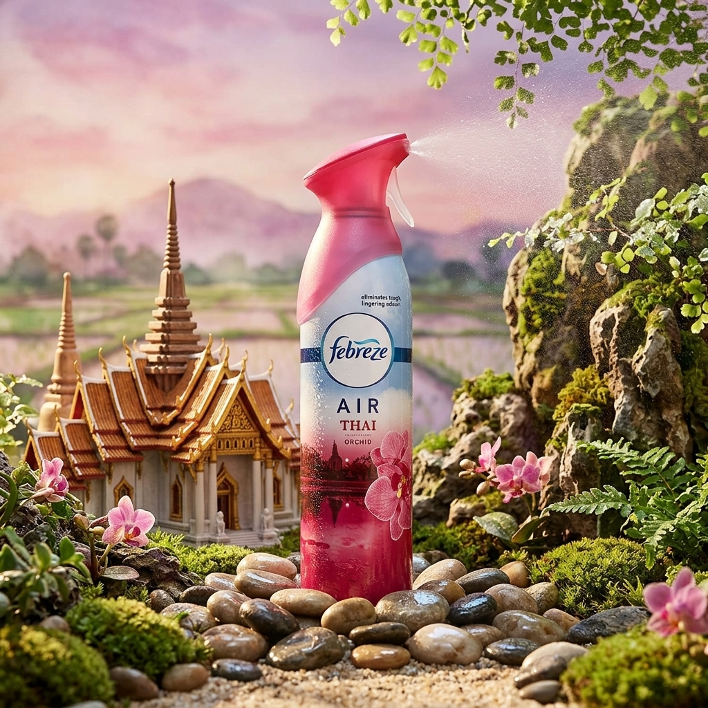 Febreze Air Refesher Thai Orchid 300ml (1)