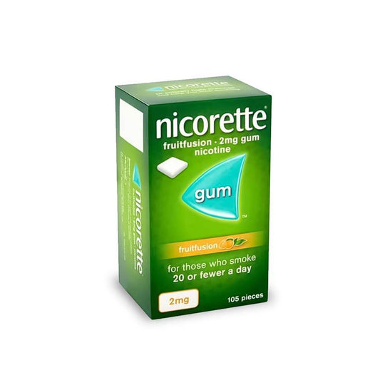 Nicorette Gum FRUITFUSION Suger Free